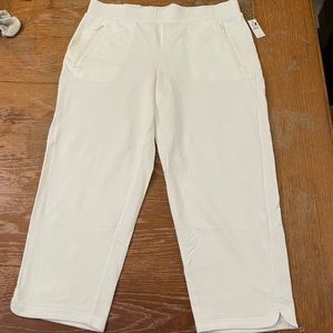 Brand new Talbots straight crop mid calf pants